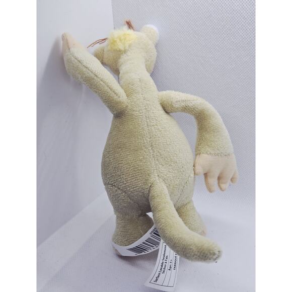 Universal Studios Sid The Sloth Ice Age Movie 8” Stuffed Discontinued - Picture 2 of 4